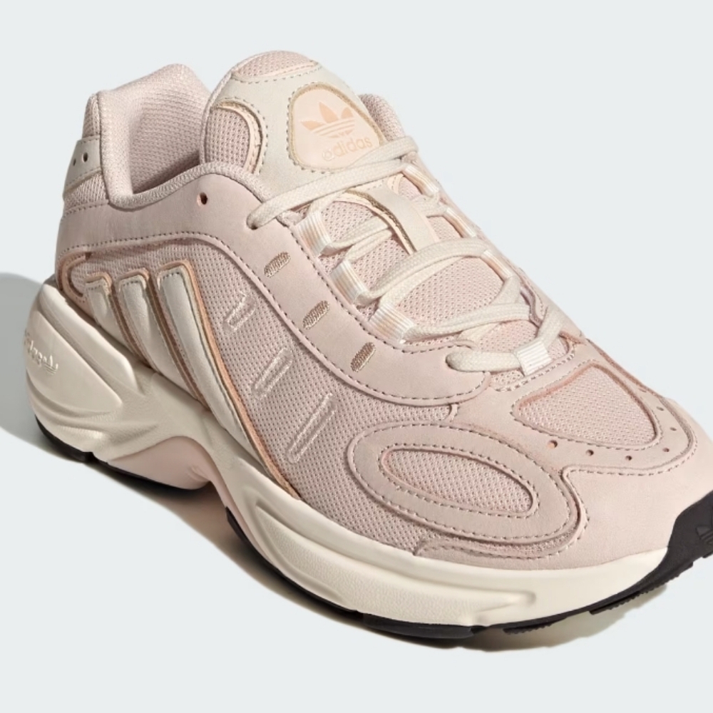 Adidas Women's Falcon Galaxy Sneakers - Pink Quartz Size 8.5